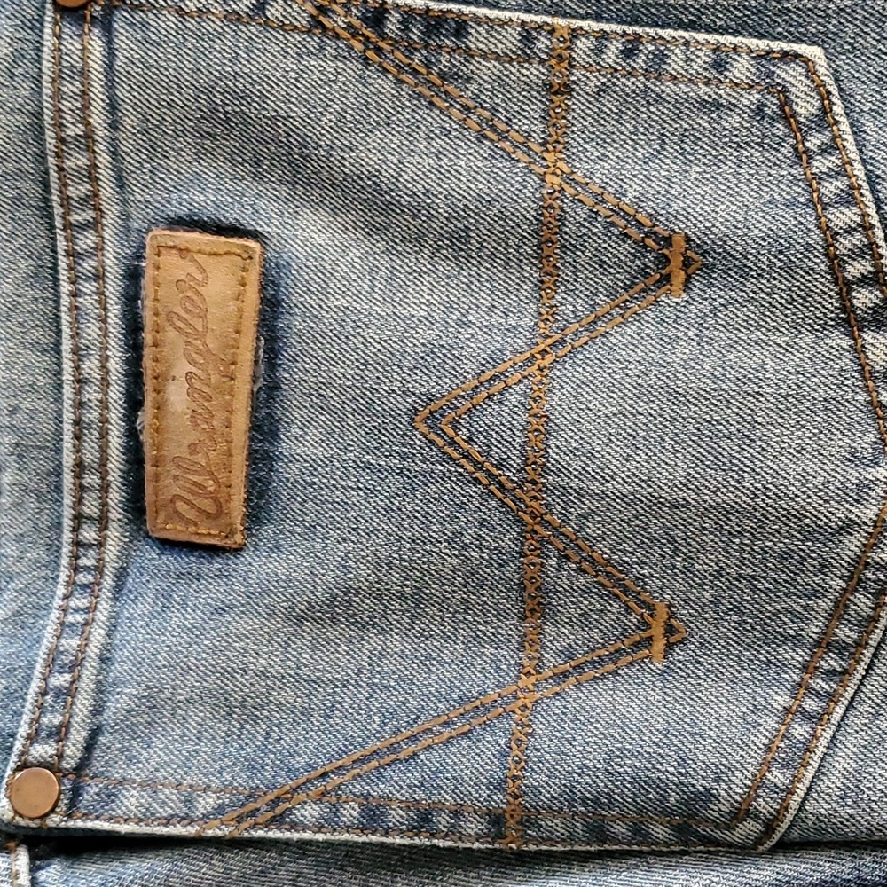 Wrangler Retro Slim Straight Leg Jeans Size 36x36